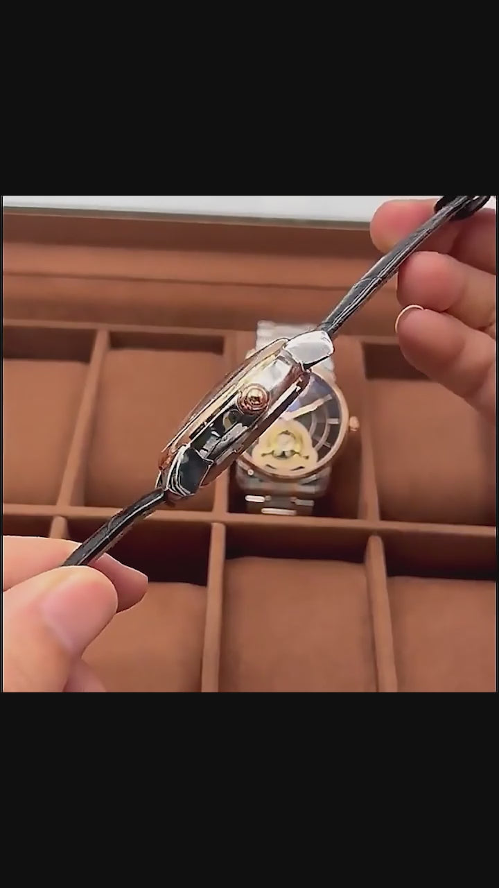 AOKULASIC Men New Mechanical Watches Fashion 2 YEAR WARRANTY