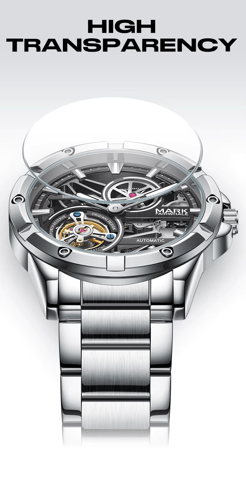 Mark Fairwhale FW-6013 Automatic Skeleton Mechanical Watch